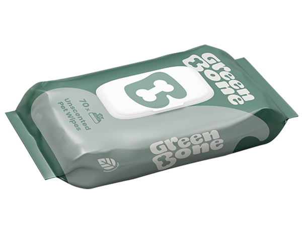 Green Bone Pet Wipes