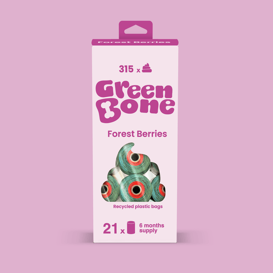 Green Bone Bajspåsar Forest Berries