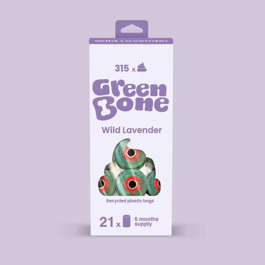 Green Bone Bajspåsar Wild Lavender