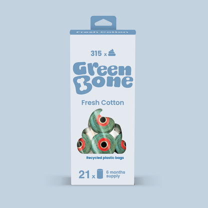 Green Bone Bajspåsar Fresh Cotton