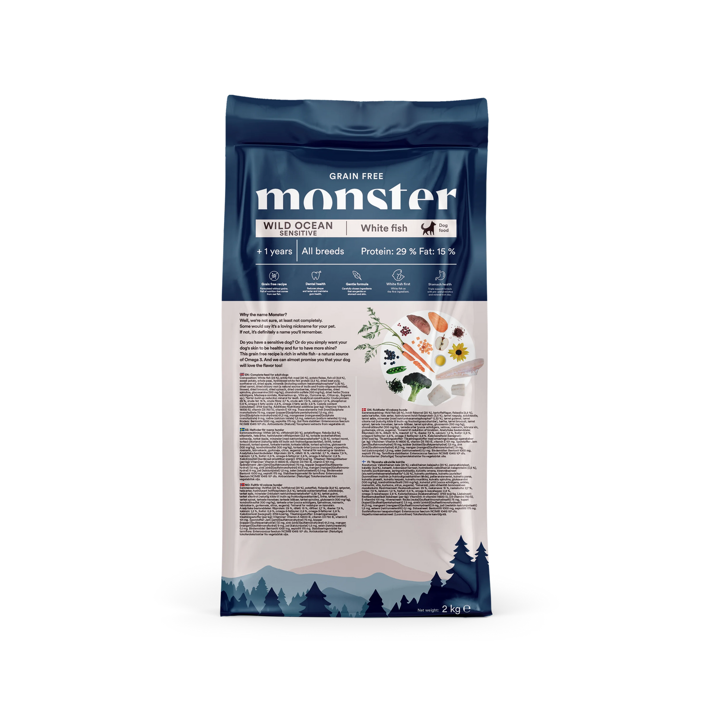 Monster Grain Free Adult Wild Ocean