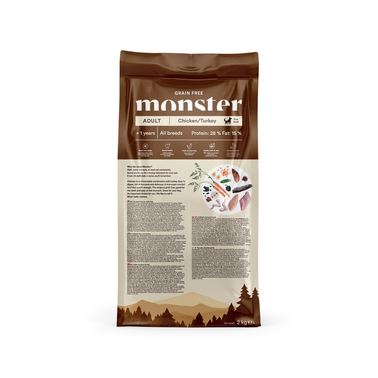 Monster Grain Free Adult