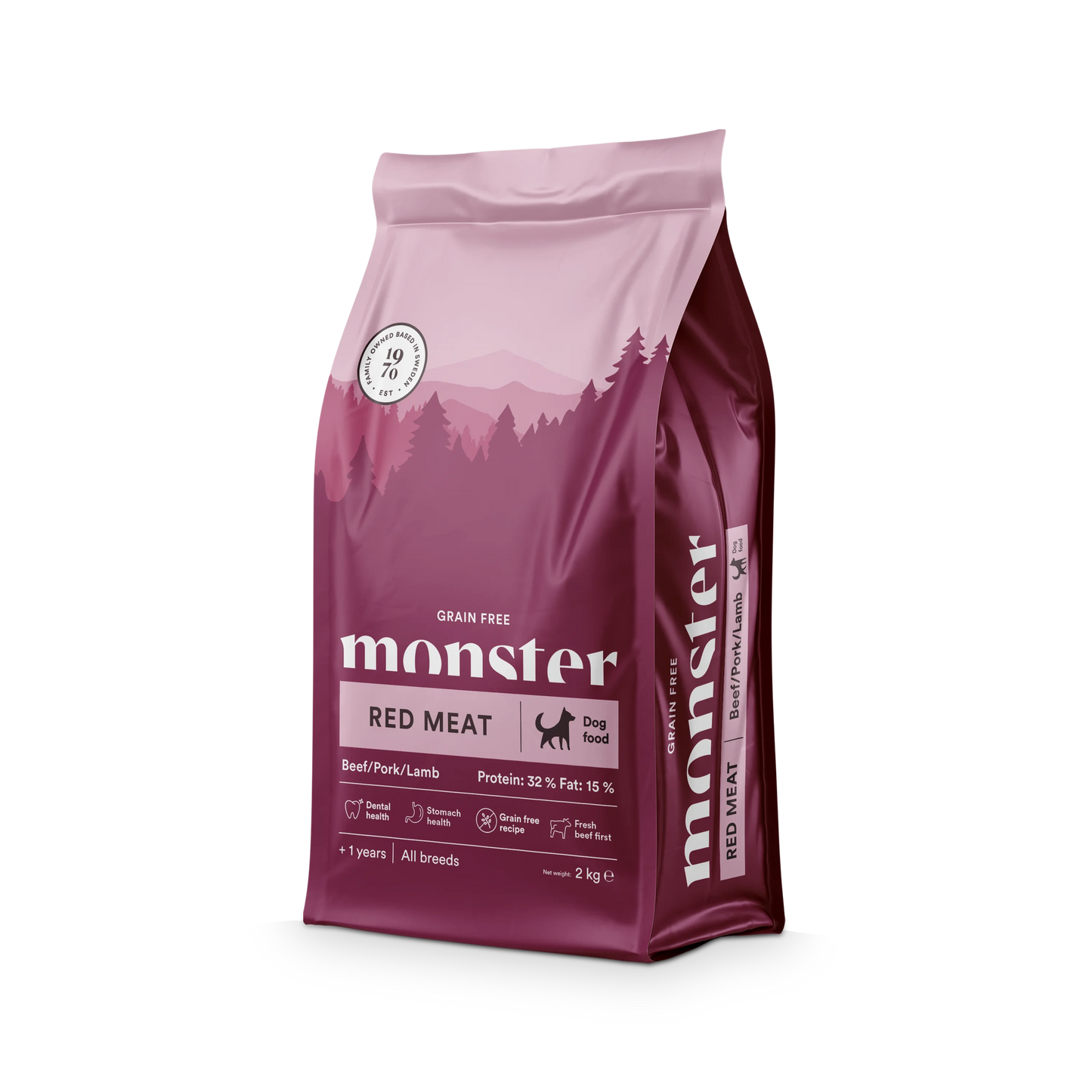 Monster Grain Free Adult Red Meat