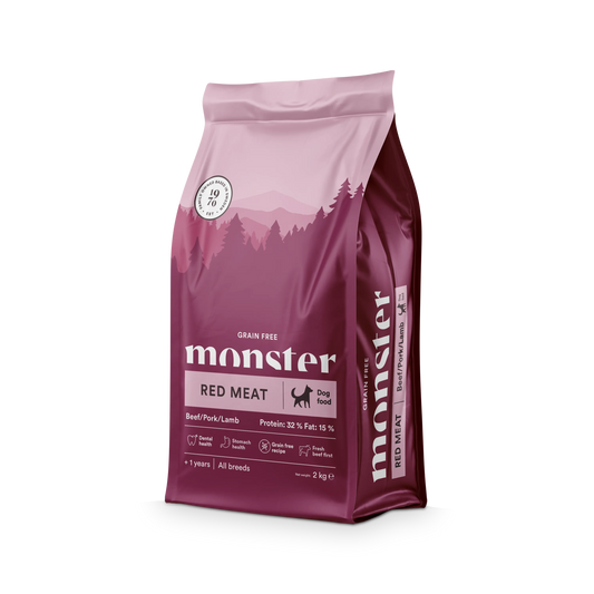Monster Grain Free Adult Red Meat