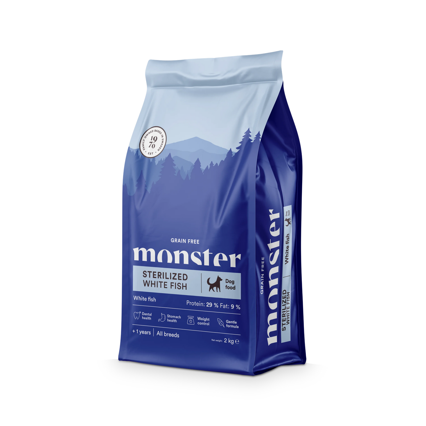 Monster Grain Free Sterilized White Fish