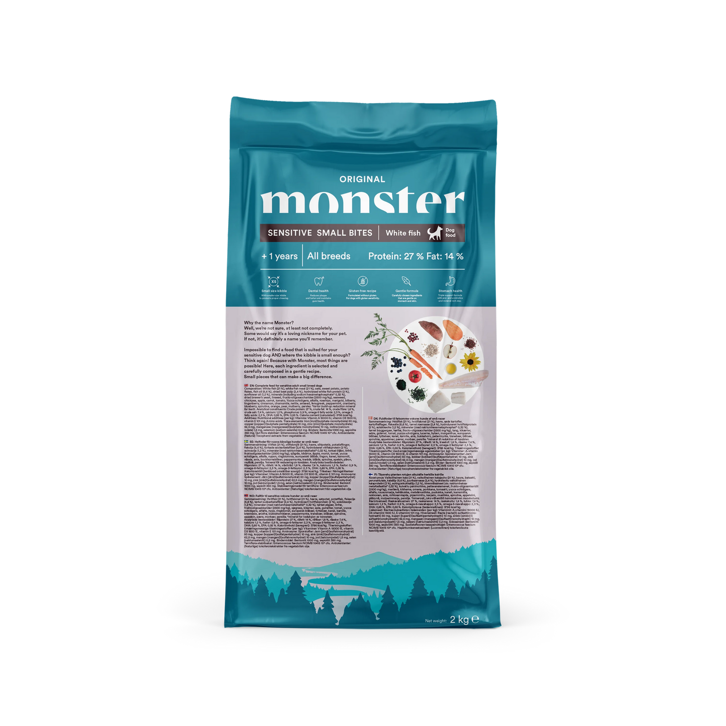 Monster Original Sensitive Small Bites