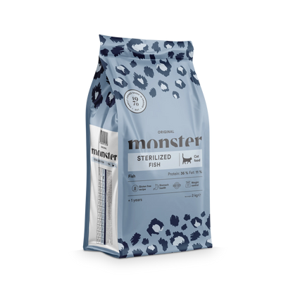 Monster Cat Original Sterilized Fish