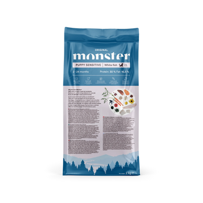 Monster Original Puppy Sensitive White Fish