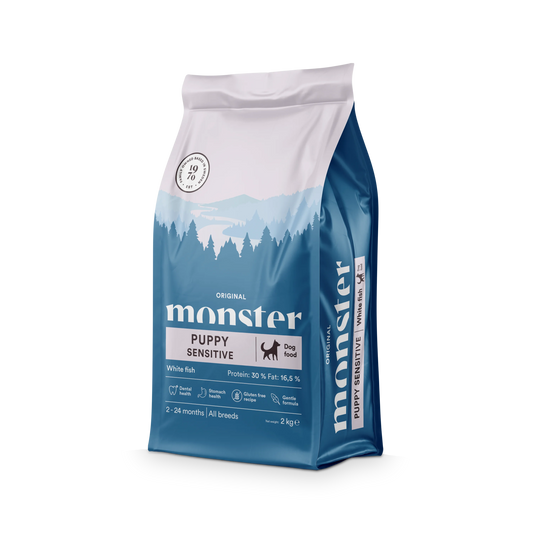 Monster Original Puppy Sensitive White Fish