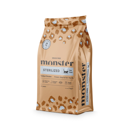 Monster Cat Grain Free Sterilized