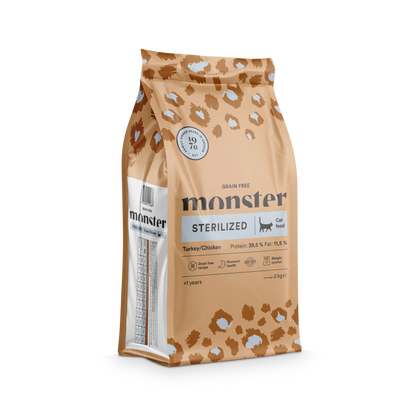 Monster Cat Grain Free Sterilized