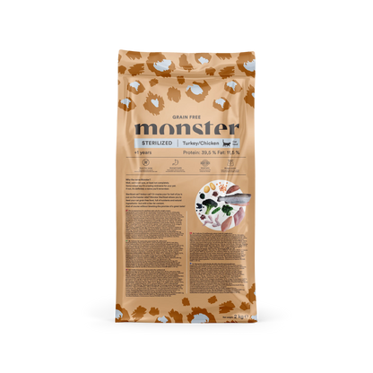 Monster Cat Grain Free Sterilized