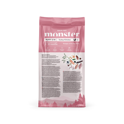Monster Grain Free Puppy S/M