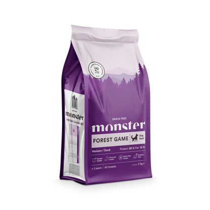 Monster Grain Free Adult Forest Game