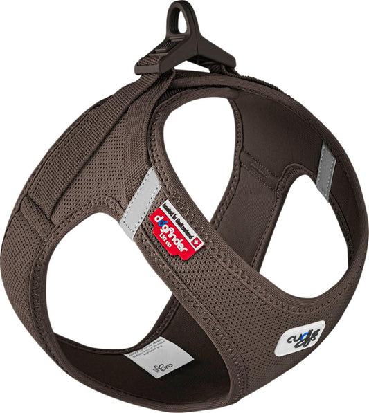 Curli Vest sele Clasp Air-Mesh Brown