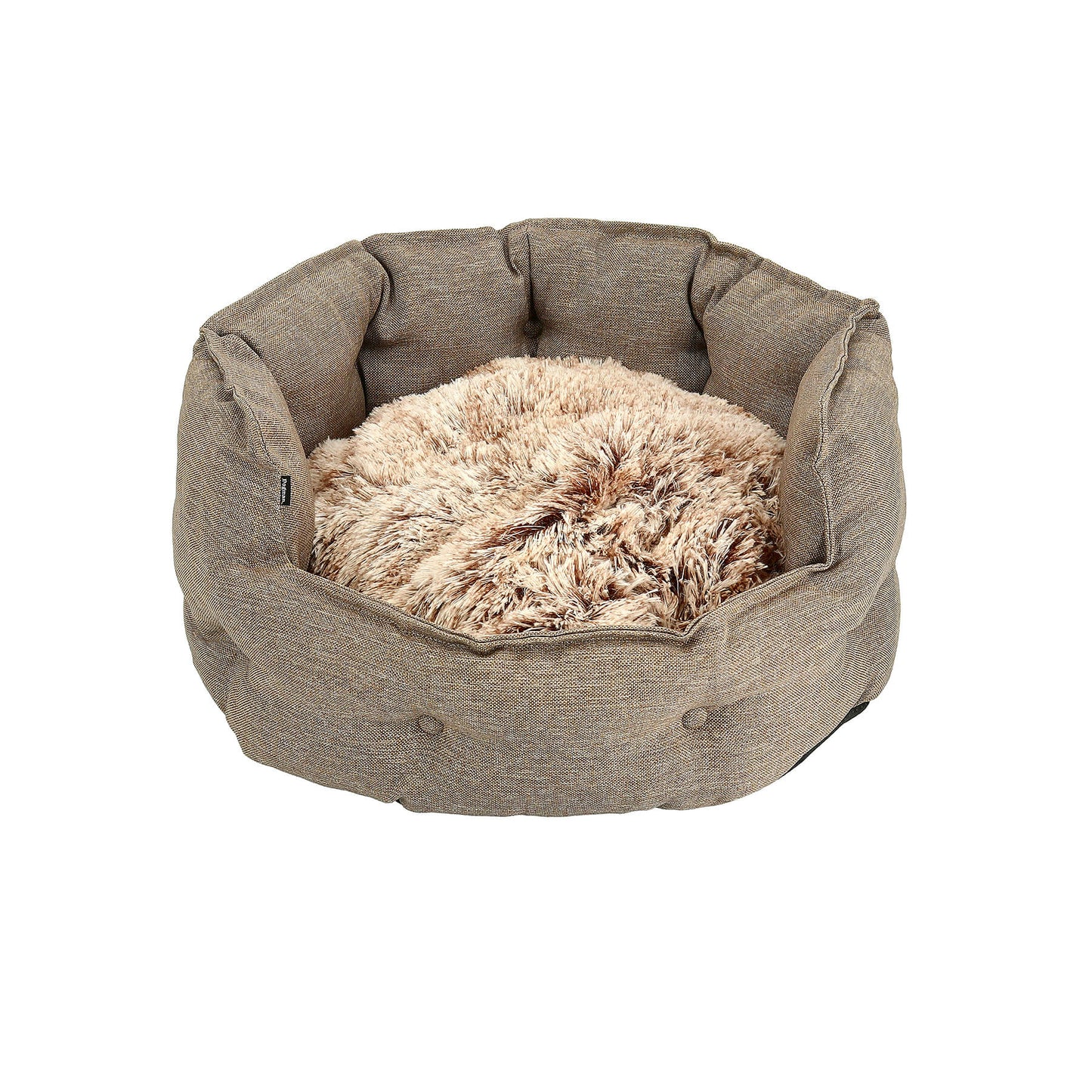 Dogman Classy Memory Foam Hundbädd Beige