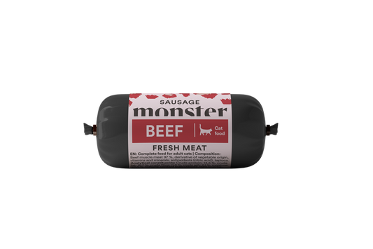 Monster Cat Sausage Beef