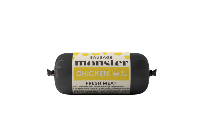 Monster Cat Sausage Chicken