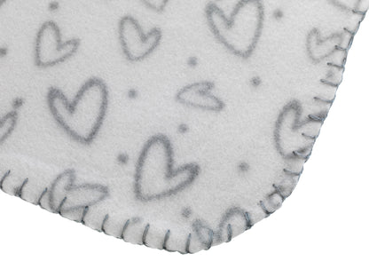 Dogman Fleecefilt Heart