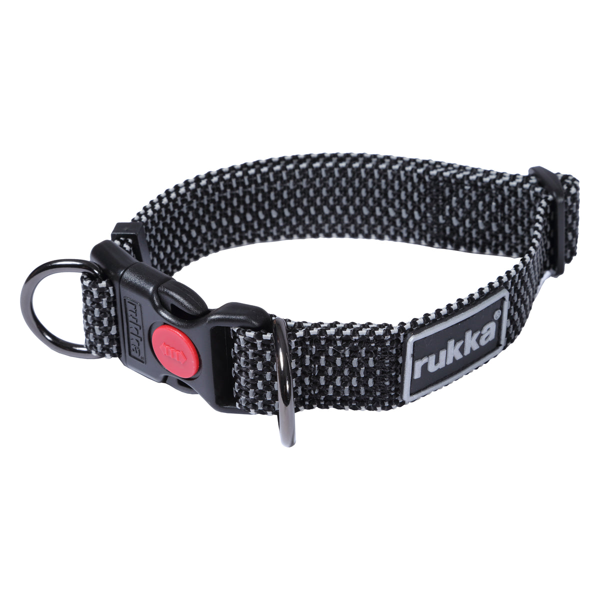 Rukka Pets Star Collar Black