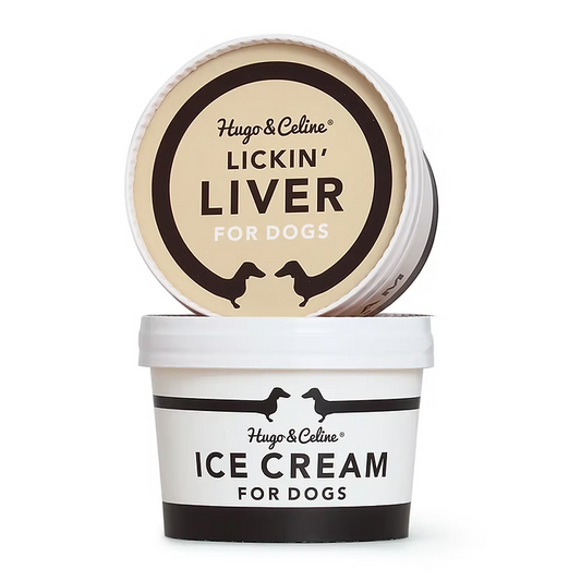 Hugo & Celine Hundglass Lickin' Liver