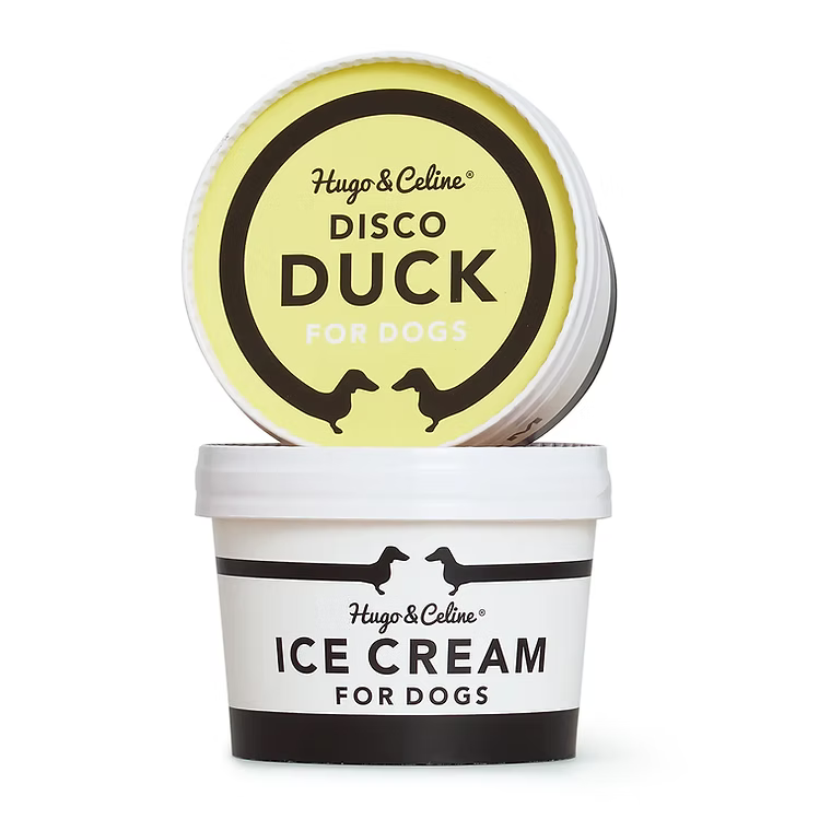 Hugo & Celine Hundglass Disco Duck