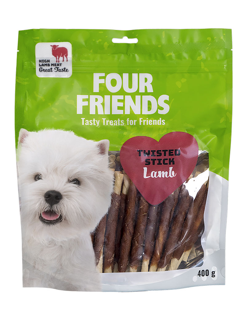 Four Friends Twisted Stick Lamb
