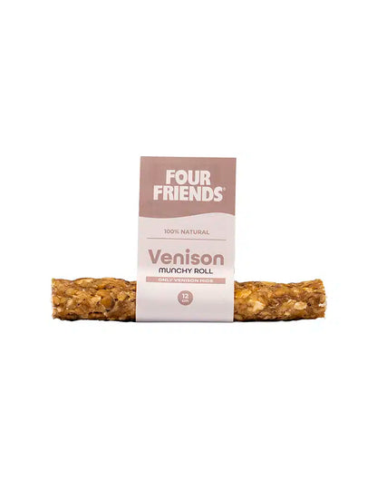 Four Friends Natural Chews Venison Munchy Roll