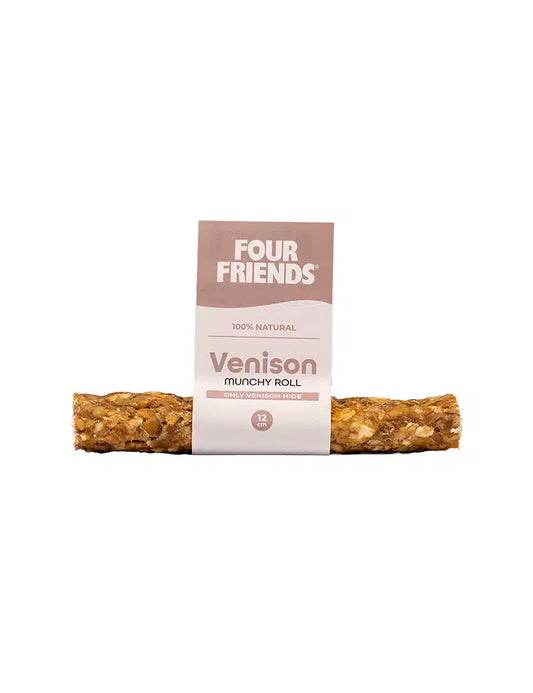 Four Friends Natural Chews Venison Munchy Roll