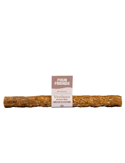 Four Friends Natural Chews Venison Munchy Roll