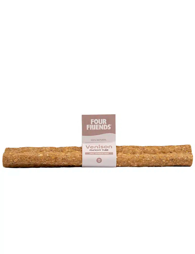 Four Friends Natural Chews Venison Munchy Tube