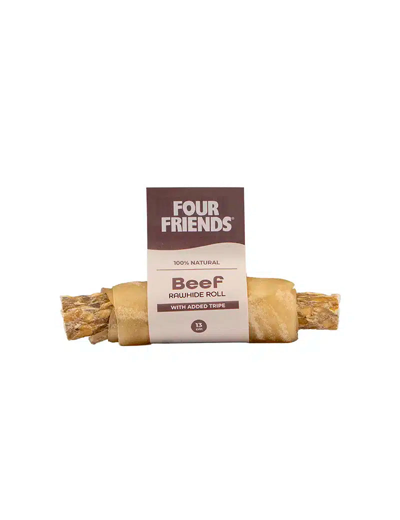Four Friends Beef Rawhide Roll with Tripe