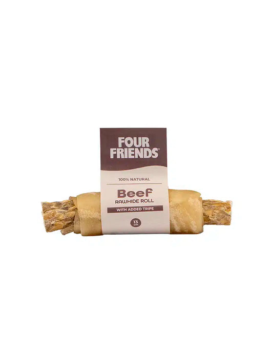 Four Friends Beef Rawhide Roll with Tripe
