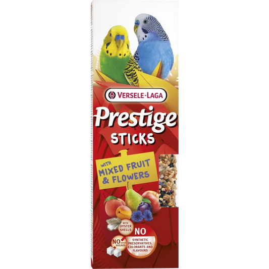 Versele Laga Prestige Sticks Small Parakeets Fruit & Flowers 2p