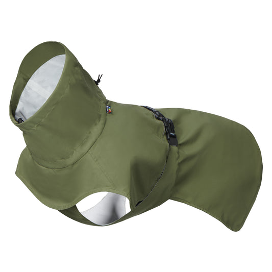 Rukka Pets Ripple Raincoat Army Green