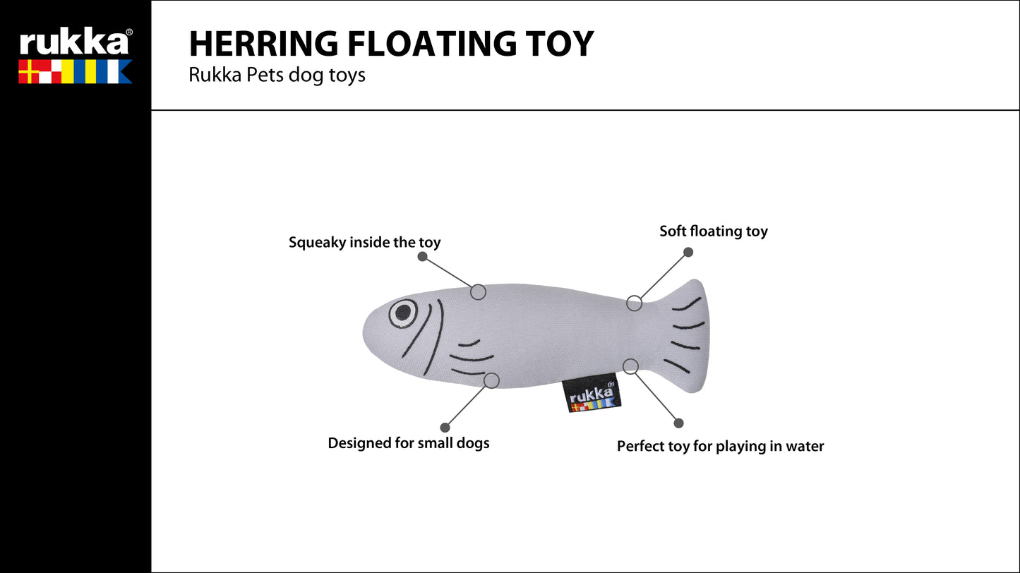 Rukka Pets Herring Floating Toy