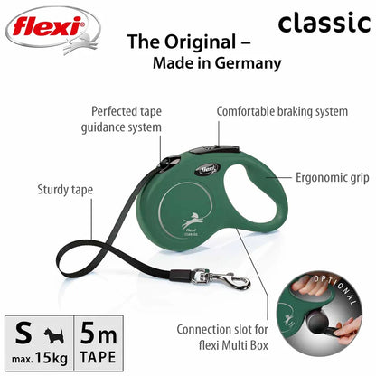 Flexi New Classic Tape Olive