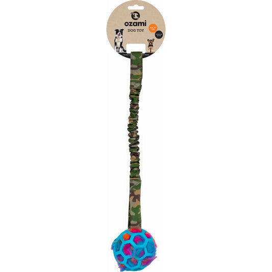 Ozami Play-n-tug Ball Green Camo 50cm