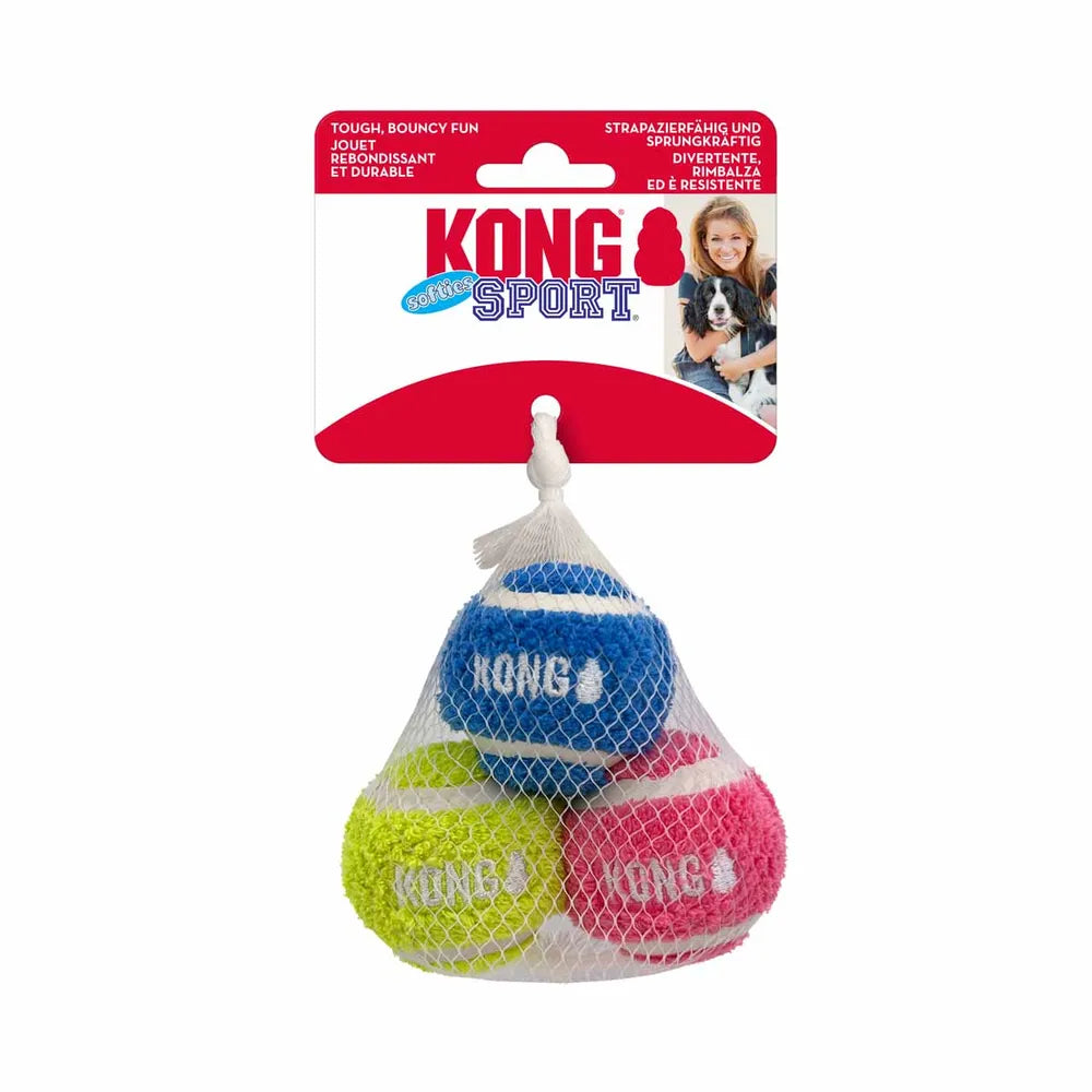 Kong Sport Softies Ball 3-pack