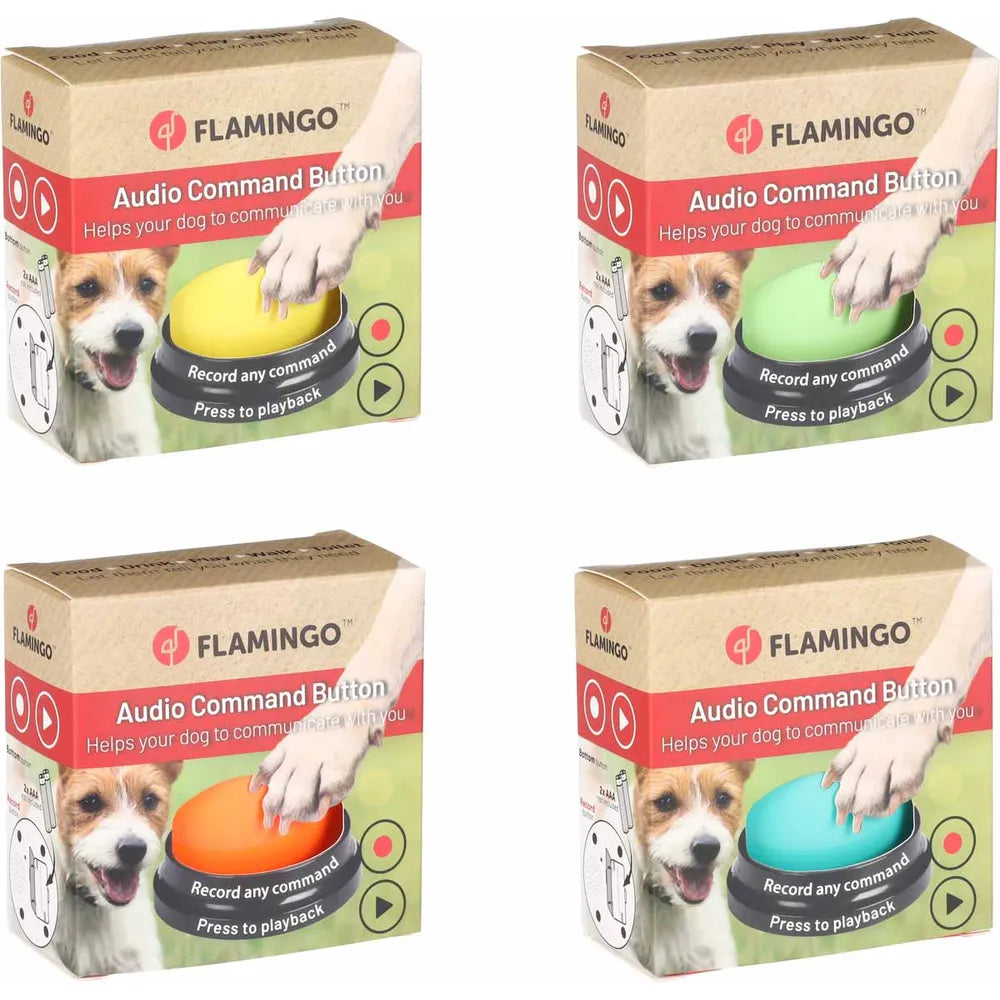 Flamingo Inspelningsbar Knapp