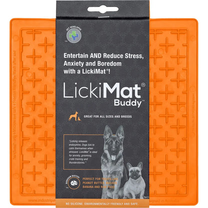 Lickimat Buddy Orange 20x20cm