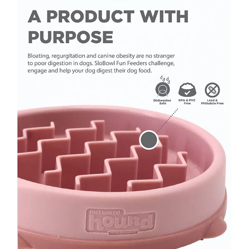 Outward Hound Fun Feeder Slo-bowl XS Mint