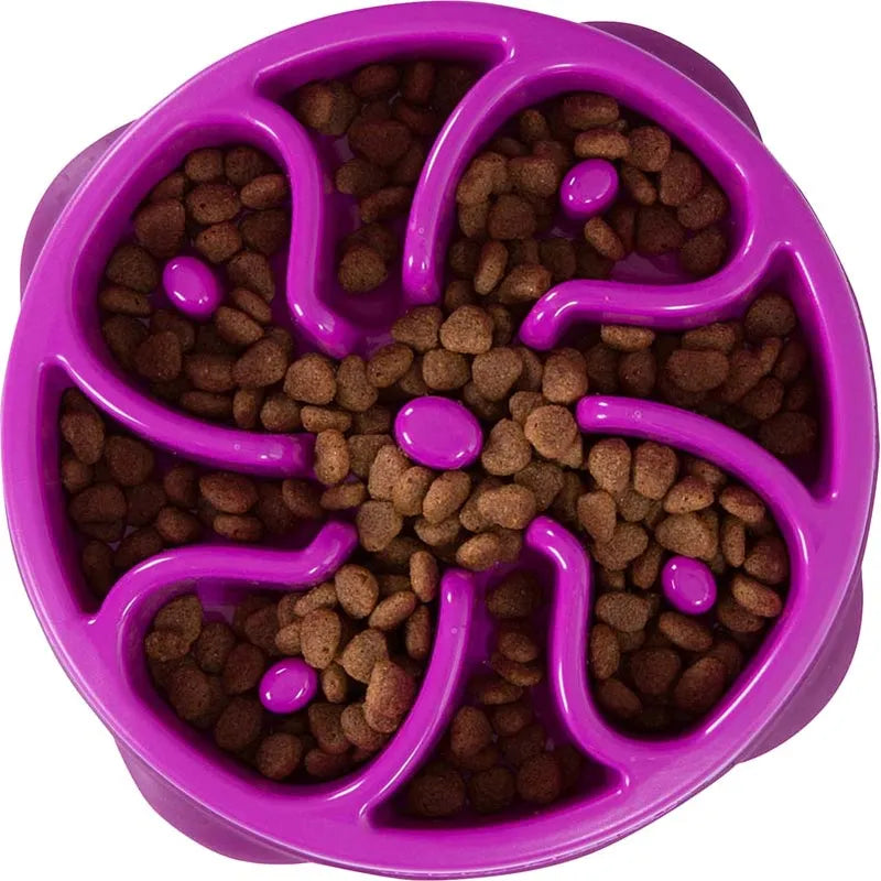 Outward Hound Fun Feeder Slo-bowl M Lila