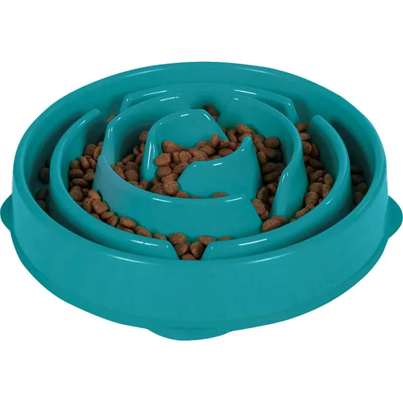 Outward Hound Fun Feeder Slo-bowl L Turkos
