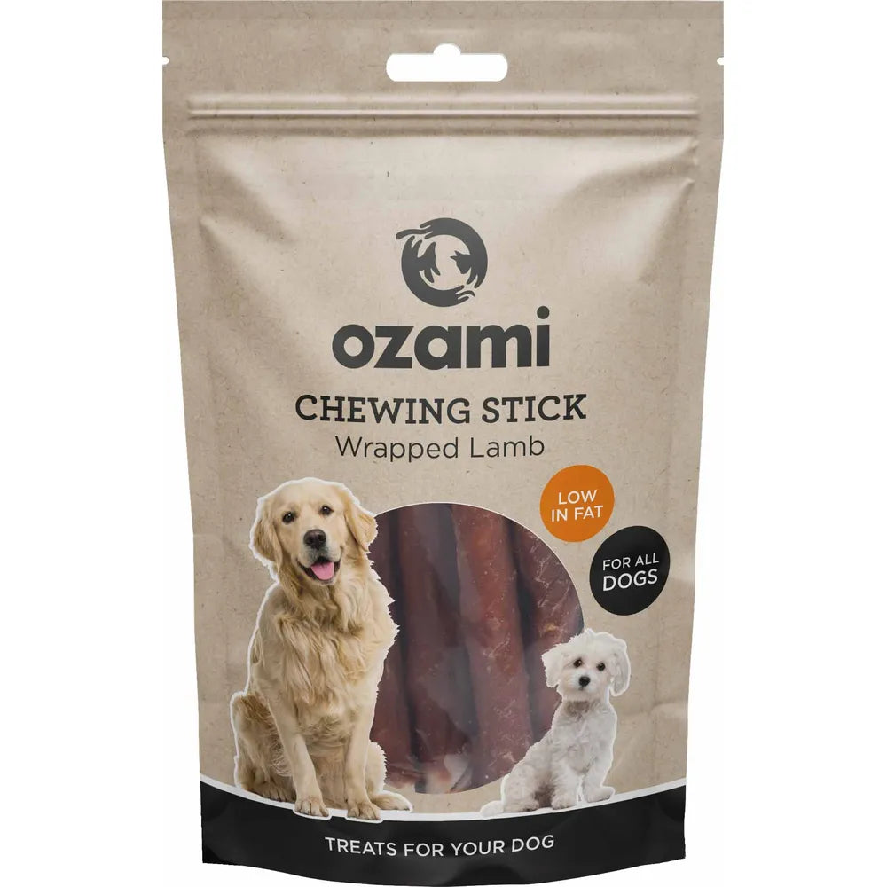 Ozami Chewing Stick Wrapped Lamb 100g