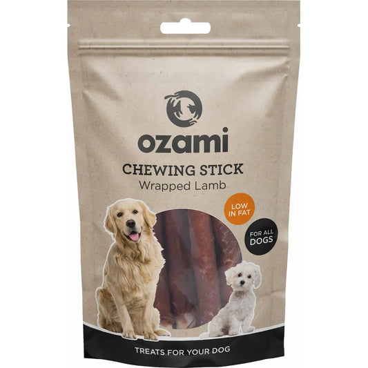 Ozami Chewing Stick Wrapped Lamb 100g