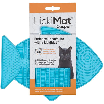 Lickimat Cat Casper Ljusblå
