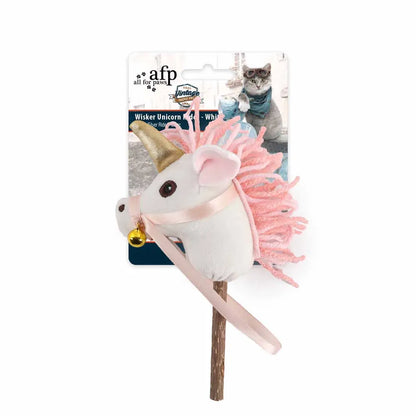 AFP Kattleksak Hobby Horse Silver Rider White