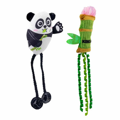 Kong Cat Scrattles Panda 2-pack