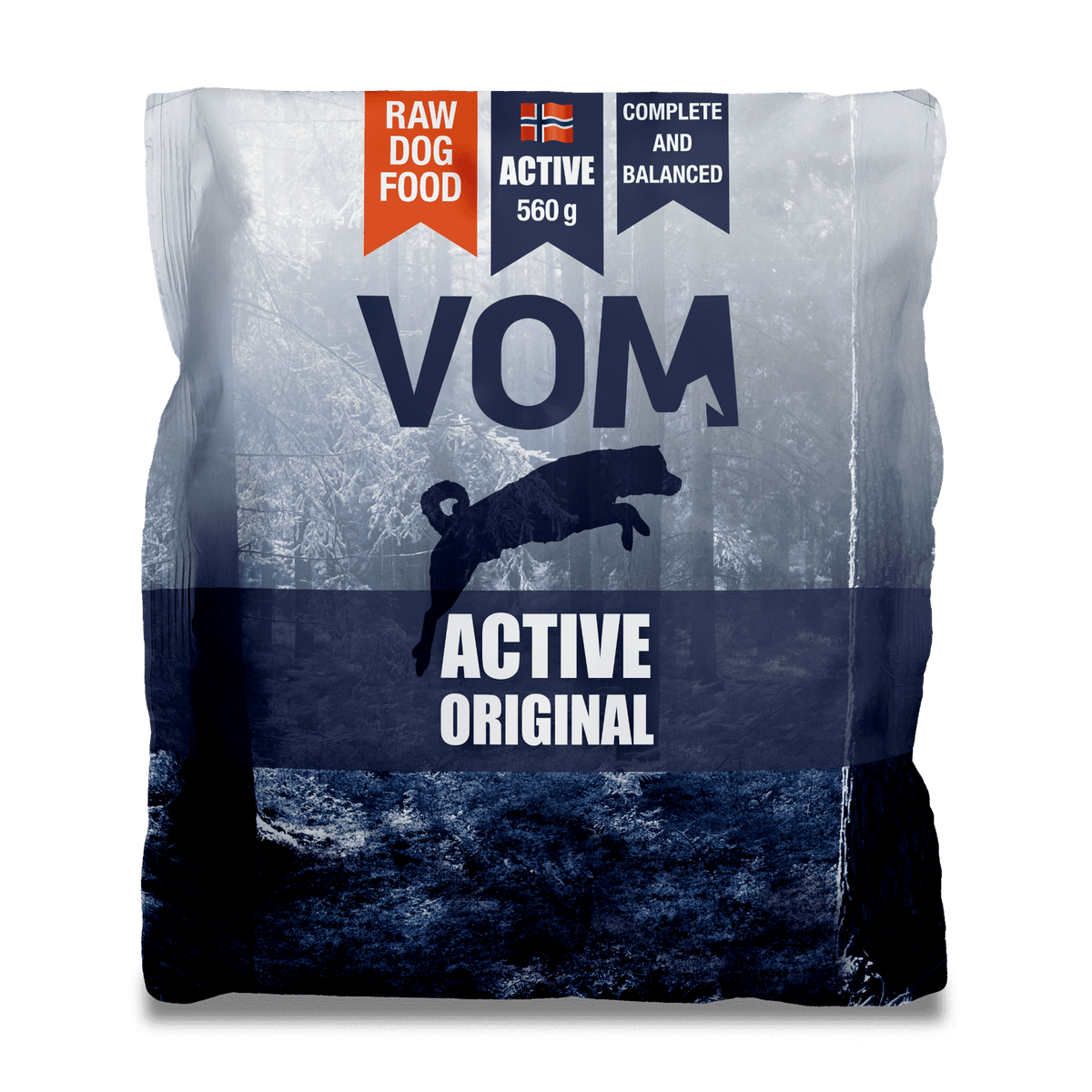 VOM og Hundemat Active Köttbullar
